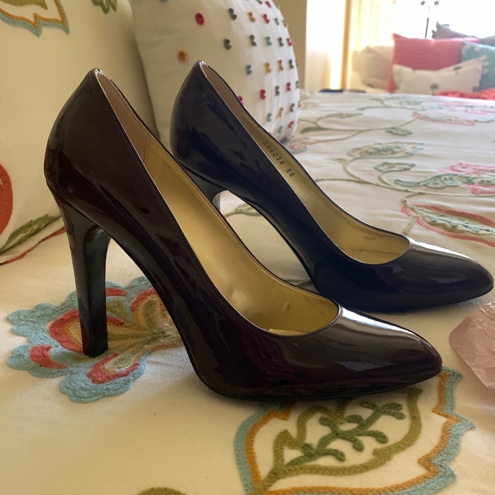 New Deep Wine Stella McCartney Heels side 38/8